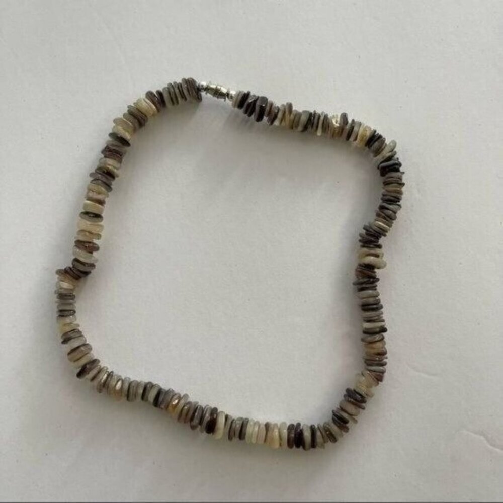 Neutral Chocker Beaded Necklace Unisex